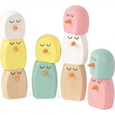 Jeu d'équilibre flamant rose