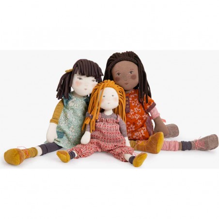 Poupée Camélia Les Rosalies - Poupée chiffon - Moulin Roty