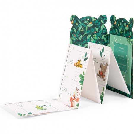 Toise carnet Dans la jungle - Moulin Roty