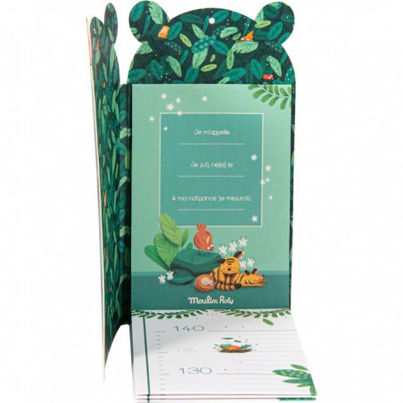 Toise carnet Dans la jungle - Moulin Roty