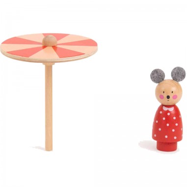 Triporteur du glacier La Grande Famille - Moulin Roty