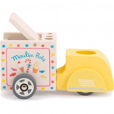 Triporteur du glacier La Grande Famille - Moulin Roty