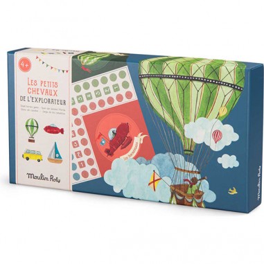 Jeu de petits chevaux Le Jardin du Moulin - Moulin Roty