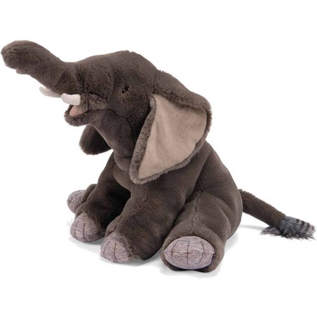Grand éléphant Tout autour du monde - Peluche enfant - Moulin Roty