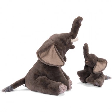 Grand éléphant Tout autour du monde - Peluche enfant - Moulin Roty