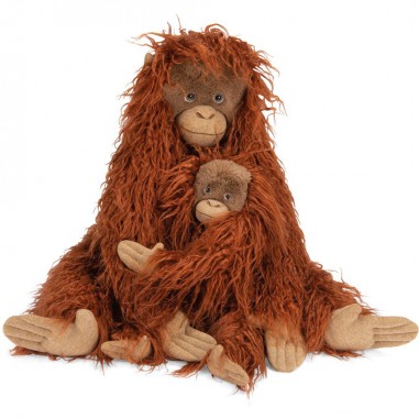 Grand orang-outan Tout autour du monde - Peluche enfant - Moulin Roty