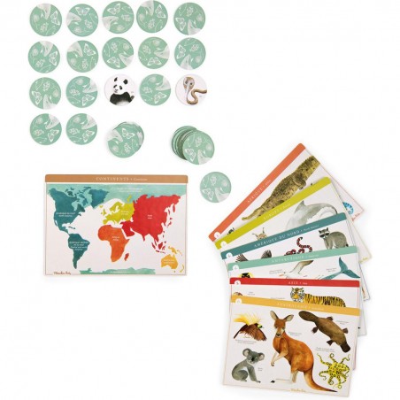 Loto des animaux Tout autour du monde - Moulin Roty