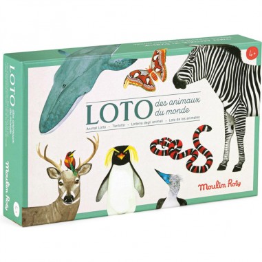 Loto des animaux Tout autour du monde - Moulin Roty