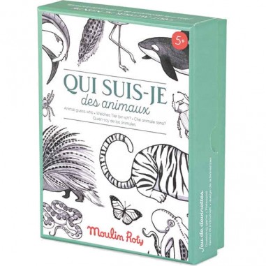 Qui suis-je des animaux - Tout autour du monde - Moulin Roty