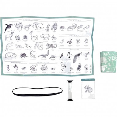 Qui suis-je des animaux - Tout autour du monde - Moulin Roty