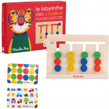 Labyrinthe des couleurs Les Popipop - Moulin Roty