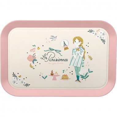 Valise dînette thé Les parisiennes - Dinette en métal - Moulin Roty