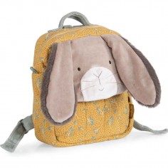 Sac à dos lapin ocre Trois petits lapins - Moulin Roty 2