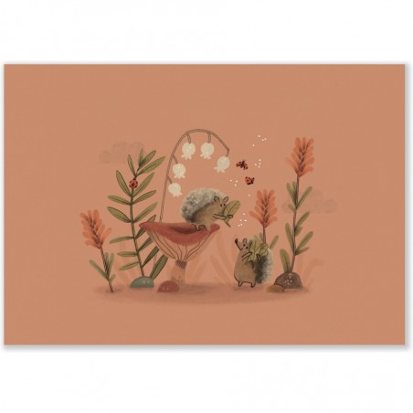 Set de 3 affiches Trois petits lapins - Moulin Roty