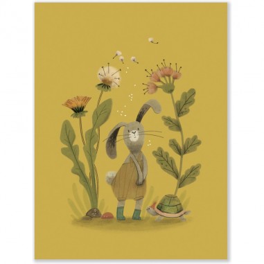 Set de 3 affiches Trois petits lapins - Moulin Roty