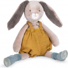 Peluche Lapin ocre Trois petits lapins - Moulin Roty