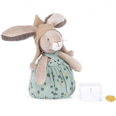 Peluche Musicale Lapin - Trois petits lapins - Moulin Roty