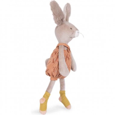 Peluche Lapin argile Trois petits lapins - Moulin Roty