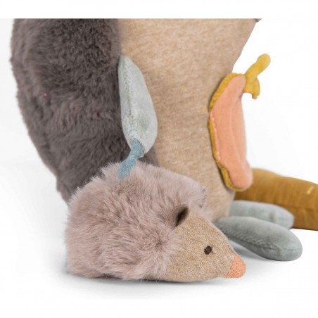 Hérisson d'activités à suspendre Trois petits lapins - Moulin Roty