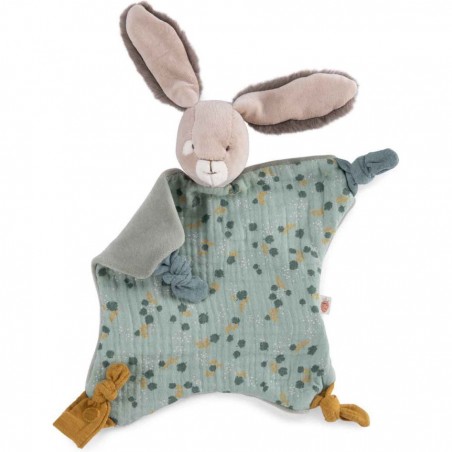 Doudou lapin sauge Trois petits lapins - Moulin Roty