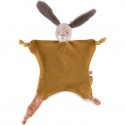 Doudou lapin ocre Trois petits lapins - Moulin Roty
