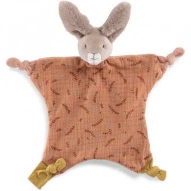 Doudou lapin argile Trois petits lapins - Moulin Roty