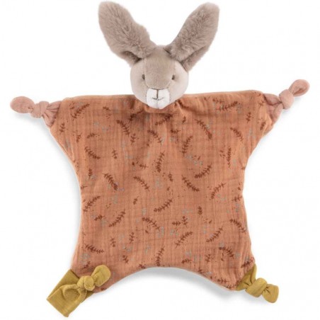 Doudou lapin argile Trois petits lapins - Moulin Roty