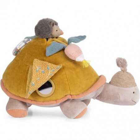 Grande tortue d'activités Trois Petits Lapins Moulin Roty