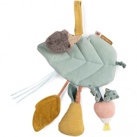 Feuille d'activités à suspendre Trois Petits Lapins Moulin Roty