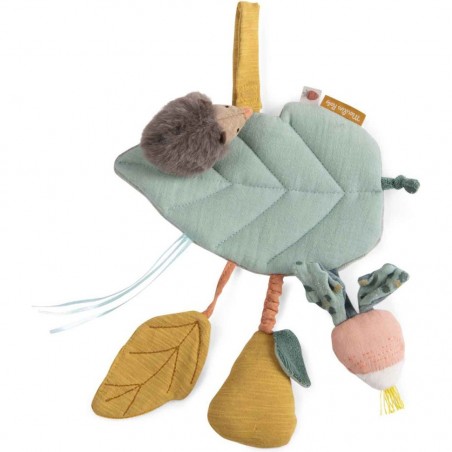 Feuille d'activités à suspendre Trois Petits Lapins Moulin Roty
