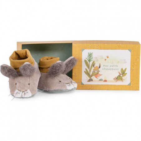 Chaussons lapin Trois Petits Lapins Moulin Roty