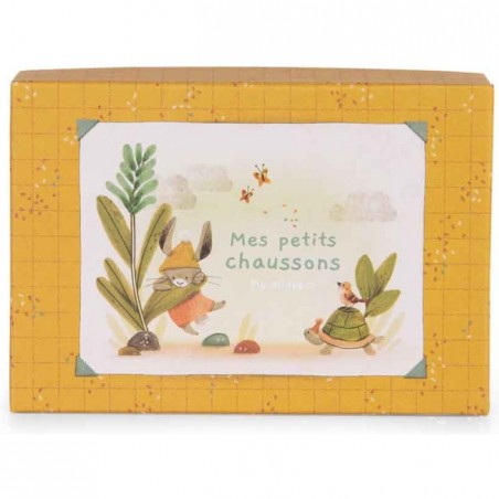 Chaussons lapin Trois Petits Lapins Moulin Roty