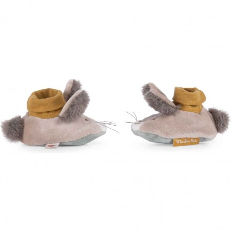 Chaussons lapin Trois Petits Lapins Moulin Roty