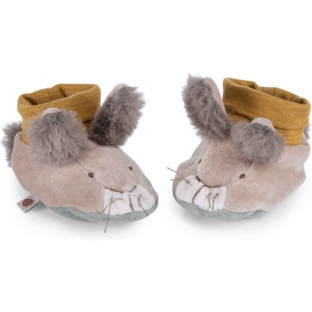 Chaussons lapin Trois Petits Lapins Moulin Roty