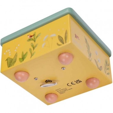 Boîte à musique Trois Petits Lapins Moulin Roty