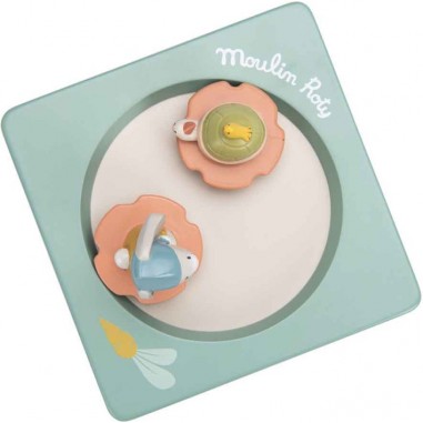 Boîte à musique Trois Petits Lapins Moulin Roty
