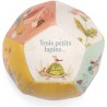 Ballon souple 10cm Trois Petits Lapins - Moulin Roty