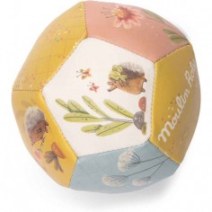 Ballon souple 10 cm Trois Petits Lapins Moulin Roty 2