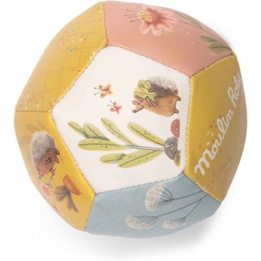 Ballon souple 10 cm Trois Petits Lapins Moulin Roty