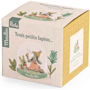 Boule à neige Trois petits lapins - Moulin Roty