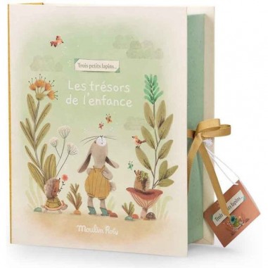Coffret naissance Trois petits lapins - Moulin Roty