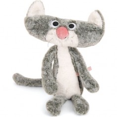 Peluche Chat Chaplapla Ecole des loisirs - Moulin Roty