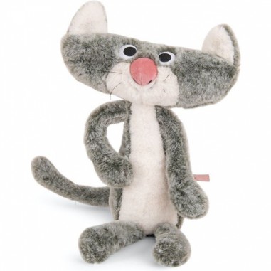 Peluche Chat Chaplapla - Ecole des loisirs Moulin Roty