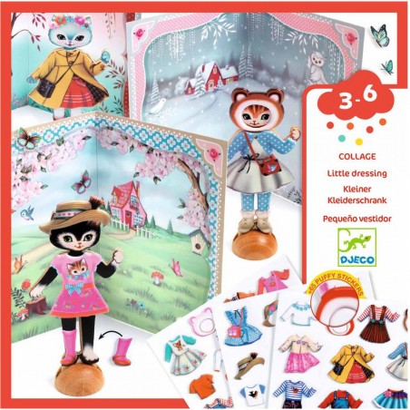 Collage little dressing - Djeco