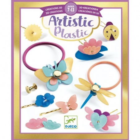 Artistic plastic : accessoires de coiffure - Djeco