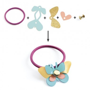 Artistic plastic : accessoires de coiffure - Djeco