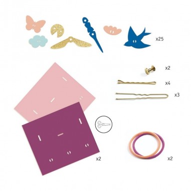 Artistic plastic : accessoires de coiffure - Djeco