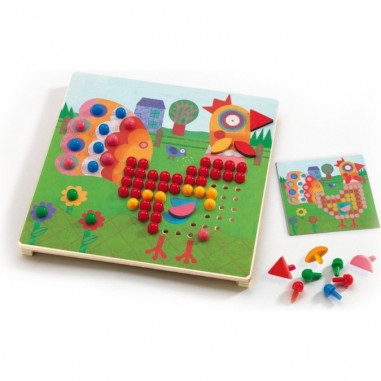 Jeux Éducatifs - Mosaïco Animaux - Djeco