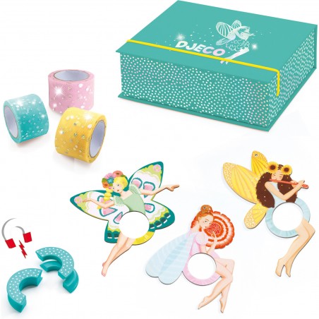 Coffret pompons fées - loisirs créatifs - Djeco