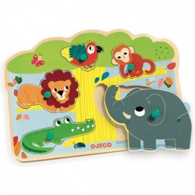 Puzzle sonore Baobab - Un jeu - Djeco
